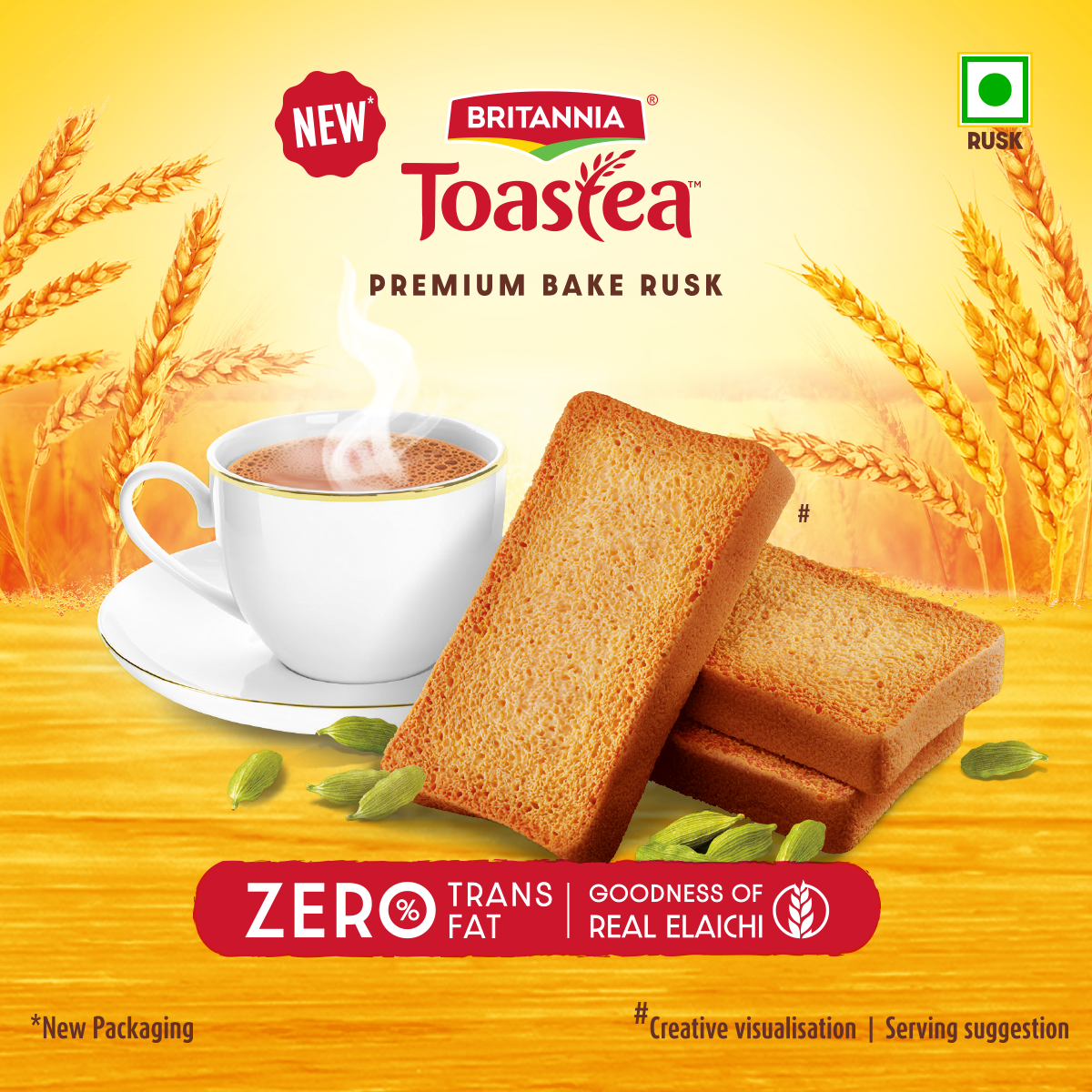 Britannia Toastea Premium Bake Rusk