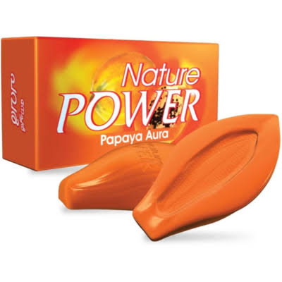 Nature Power Papaya Aura Soap 125g